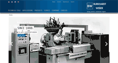 Desktop Screenshot of burkhardt-weber.com